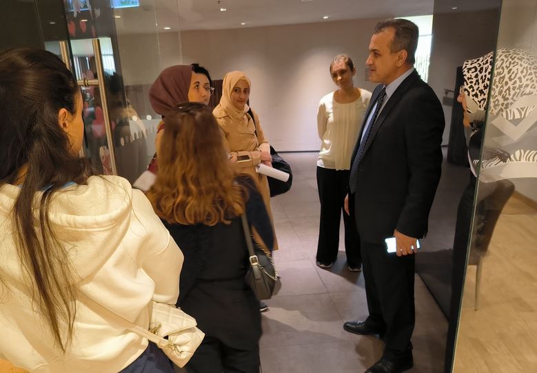 Kaymakamımız, ilçemizdeki KYK Fatma Refet Argın Kız Öğrenci Yurdunu ziyaret etti.