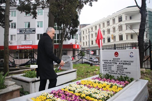  18 Mart Şehitler Günü Anma ve Çanakkale Zaferi Programı nedeniyle ilçemizde bulunan şehitlerimizin kabirleri ziyaret edilerek dualar edildi.