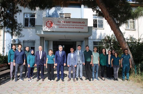 Halkalı Gümrük Gar Müdürlüğü’ne Ziyaret